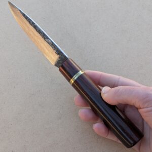 Le Naalien 116, le puukko damas en cocobolo et laiton