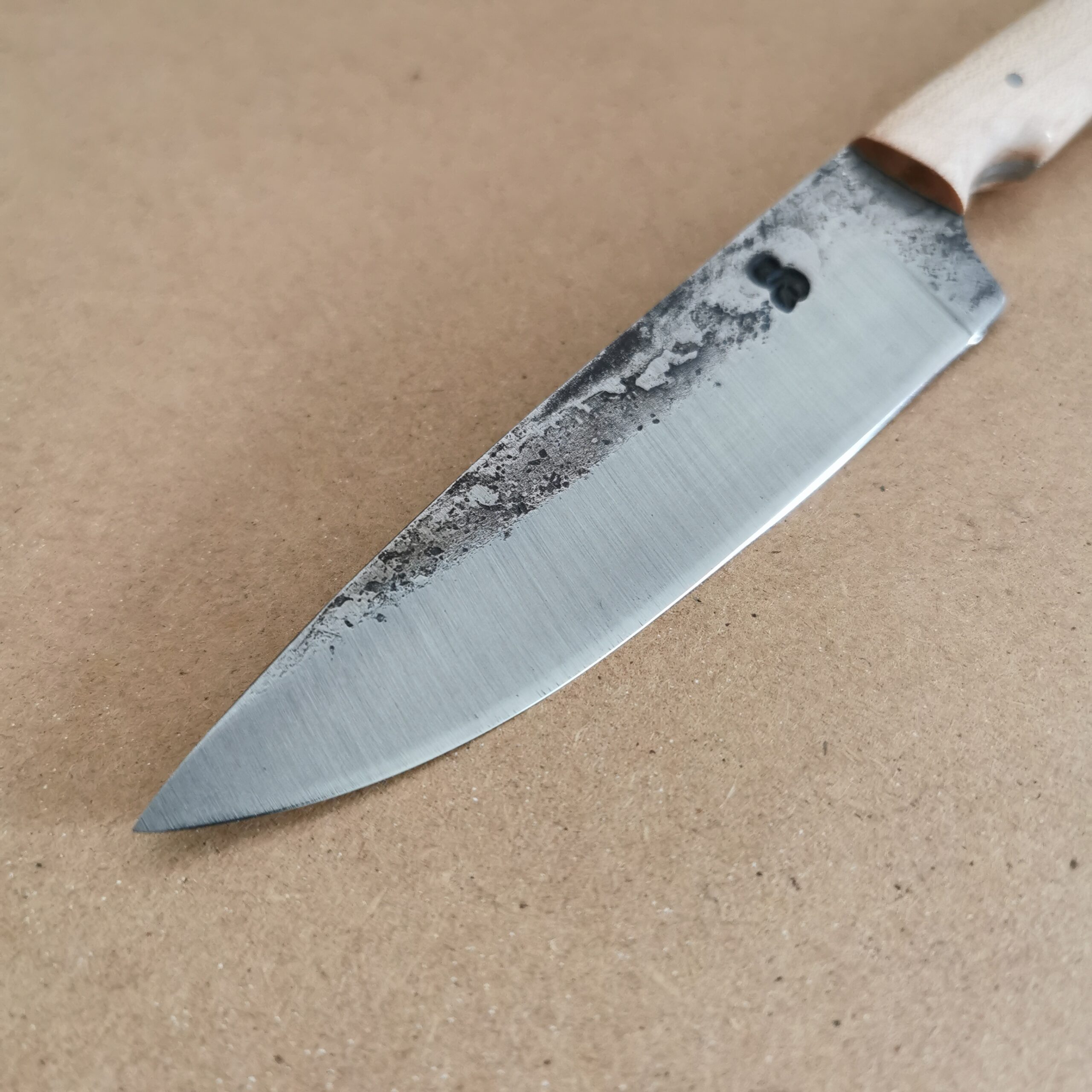 L'Officiel de Mest 167, couteau en érable moucheté – Image 2