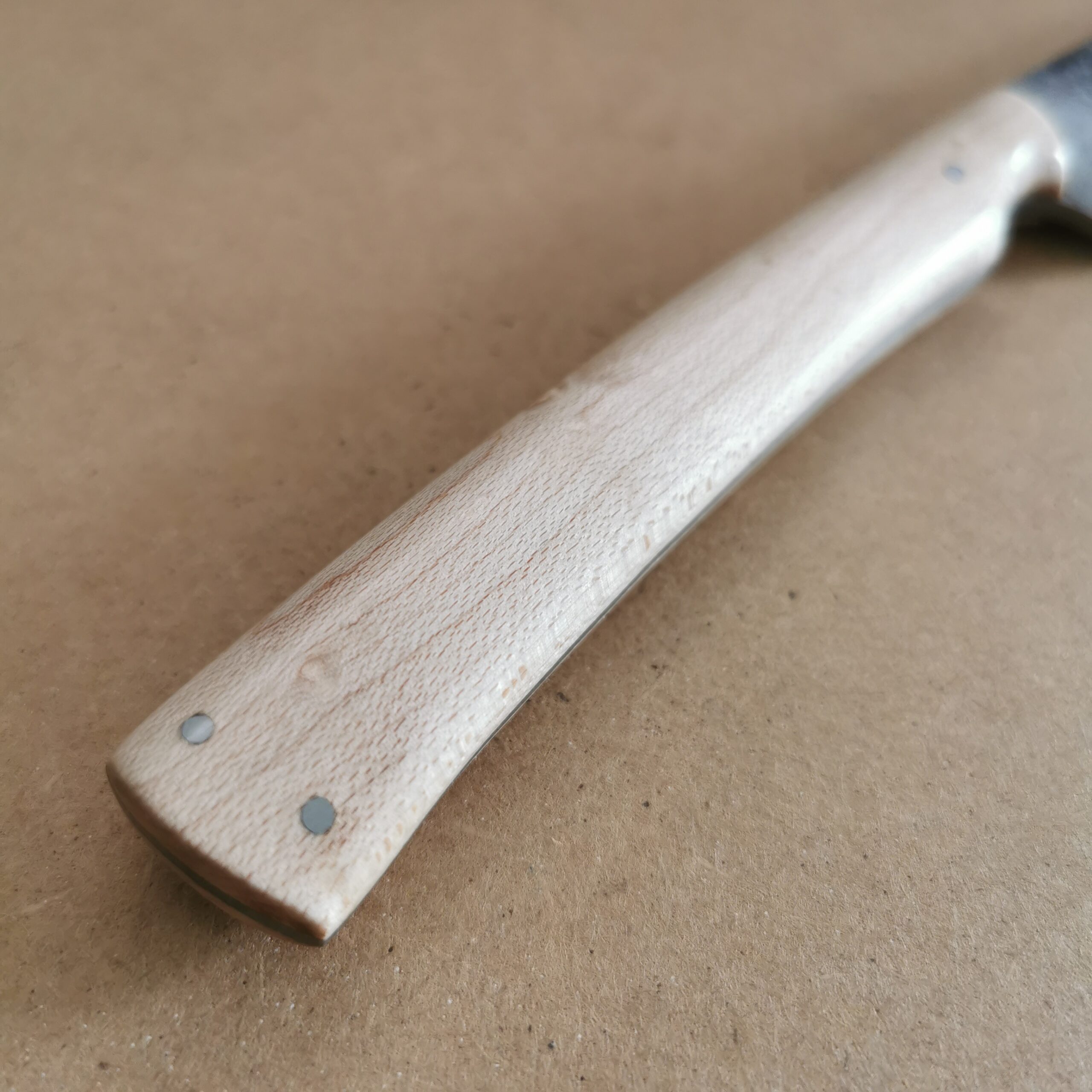 L'Officiel de Mest 167, couteau en érable moucheté – Image 3