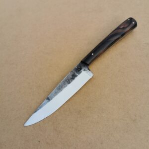 L'Officiel de Mest 175, couteau en ébène du Macassar