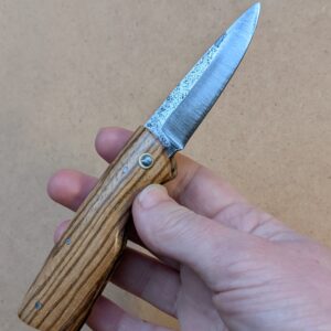 Le Nagha 408, couteau pliant en zébrano