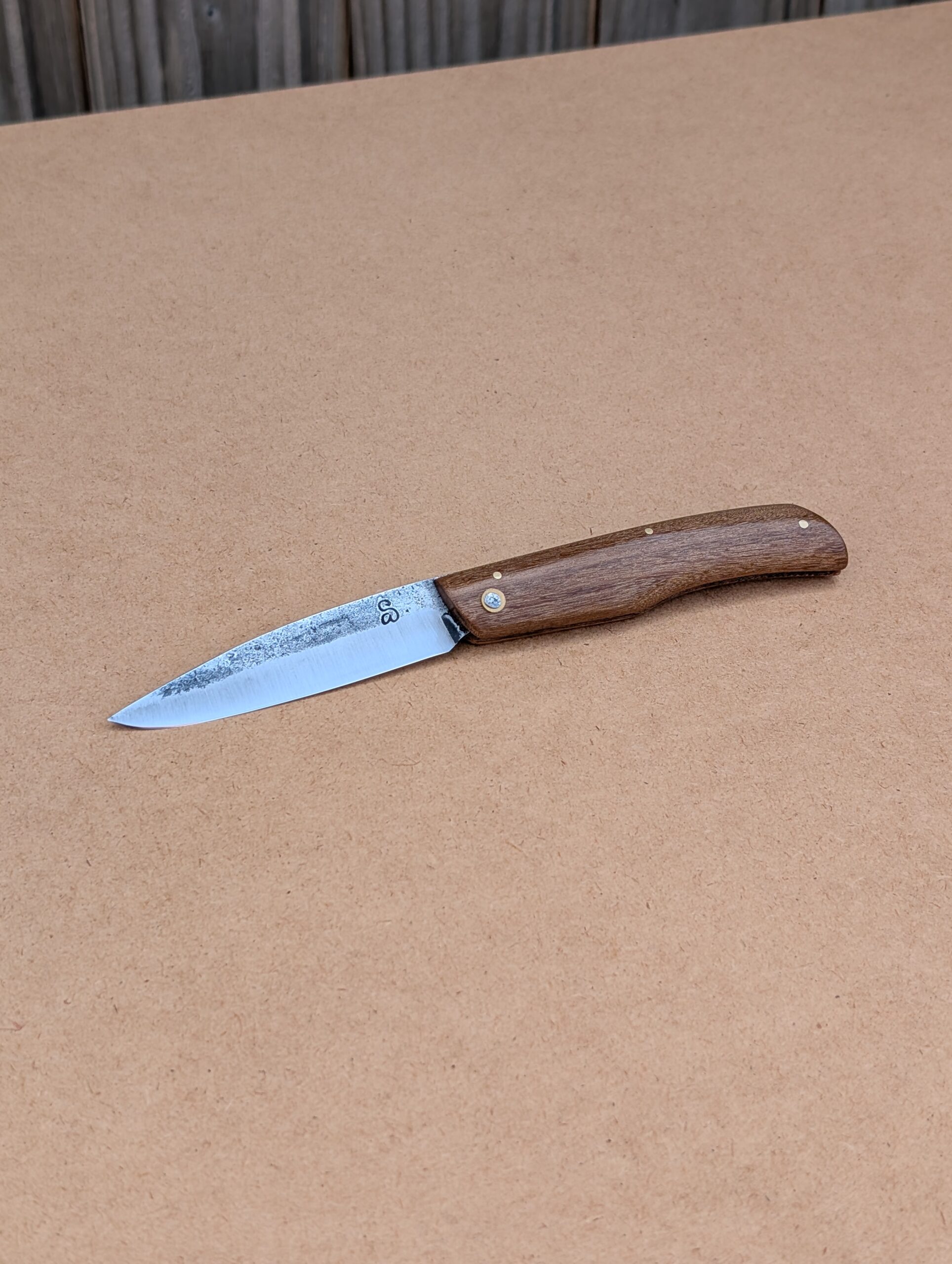 Le Nagha 423, couteau pliant en assamela – Image 5